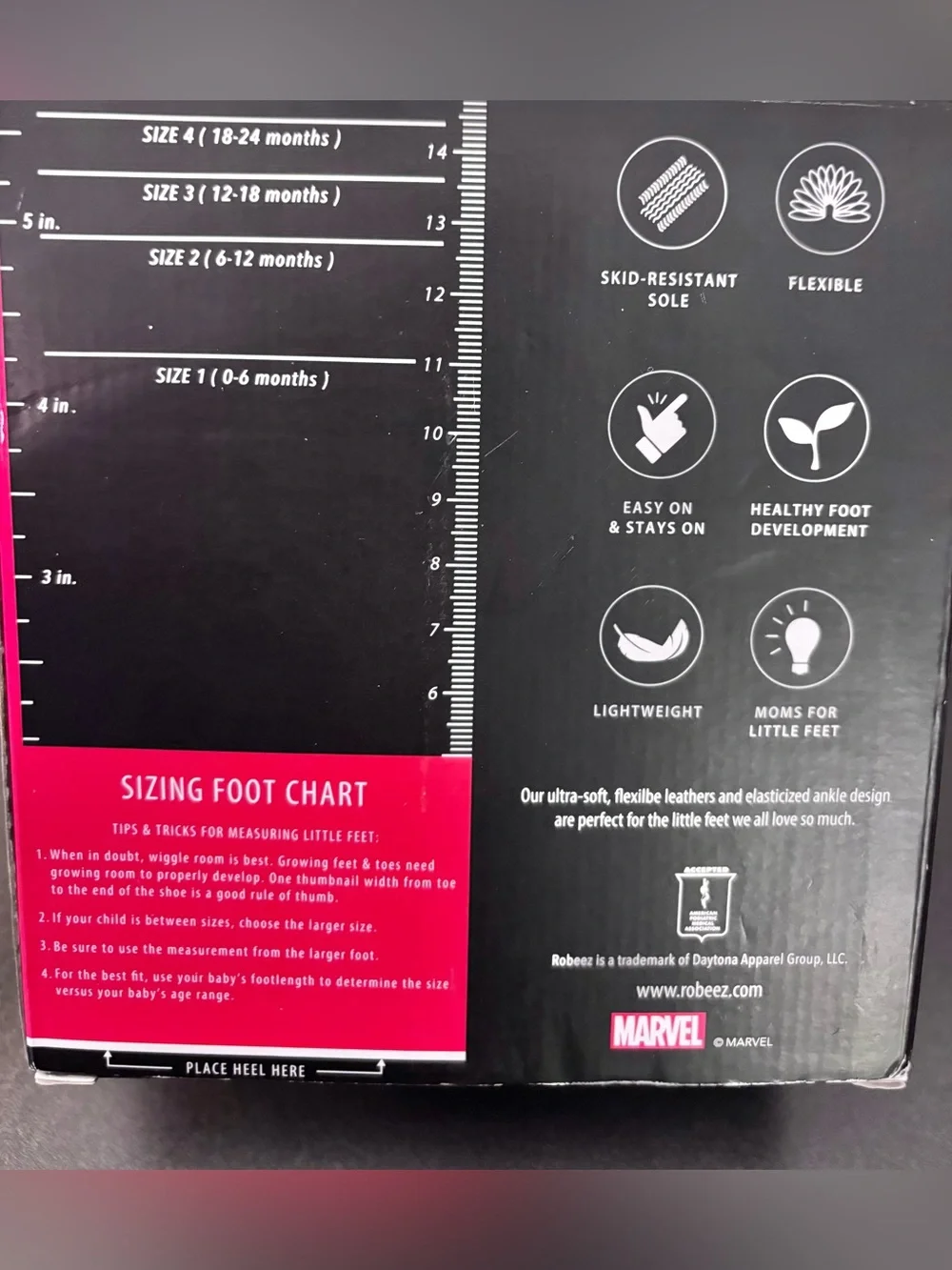 NWT Robeez Marvel Spiderman Miles Morales shoes size 0-6 months